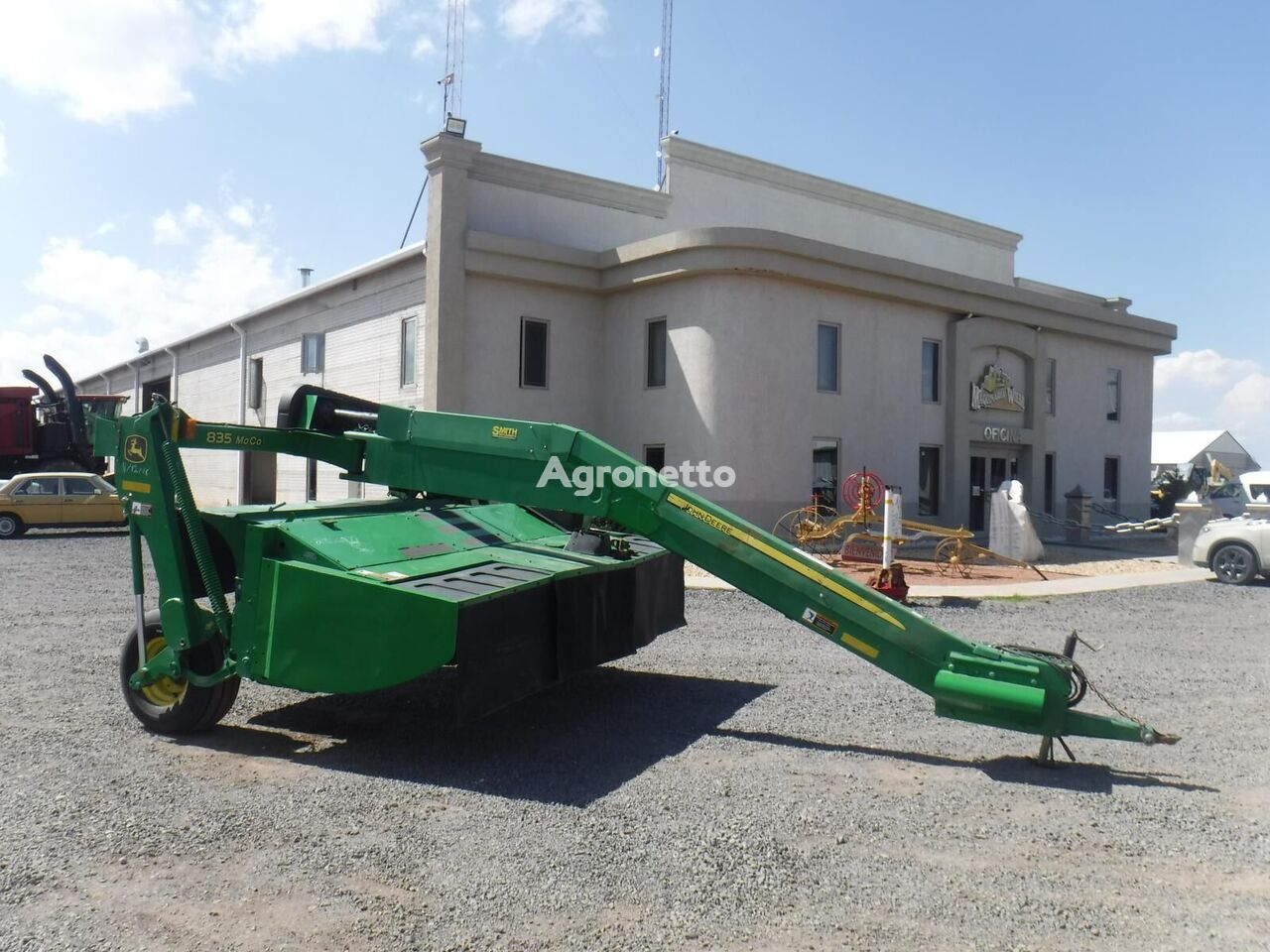 falciacondizionatrice John Deere 835