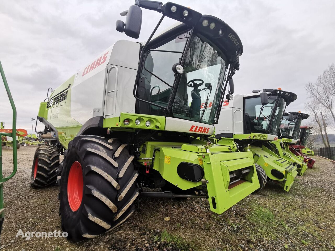 mietitrebbia per grano Claas Lexion 760