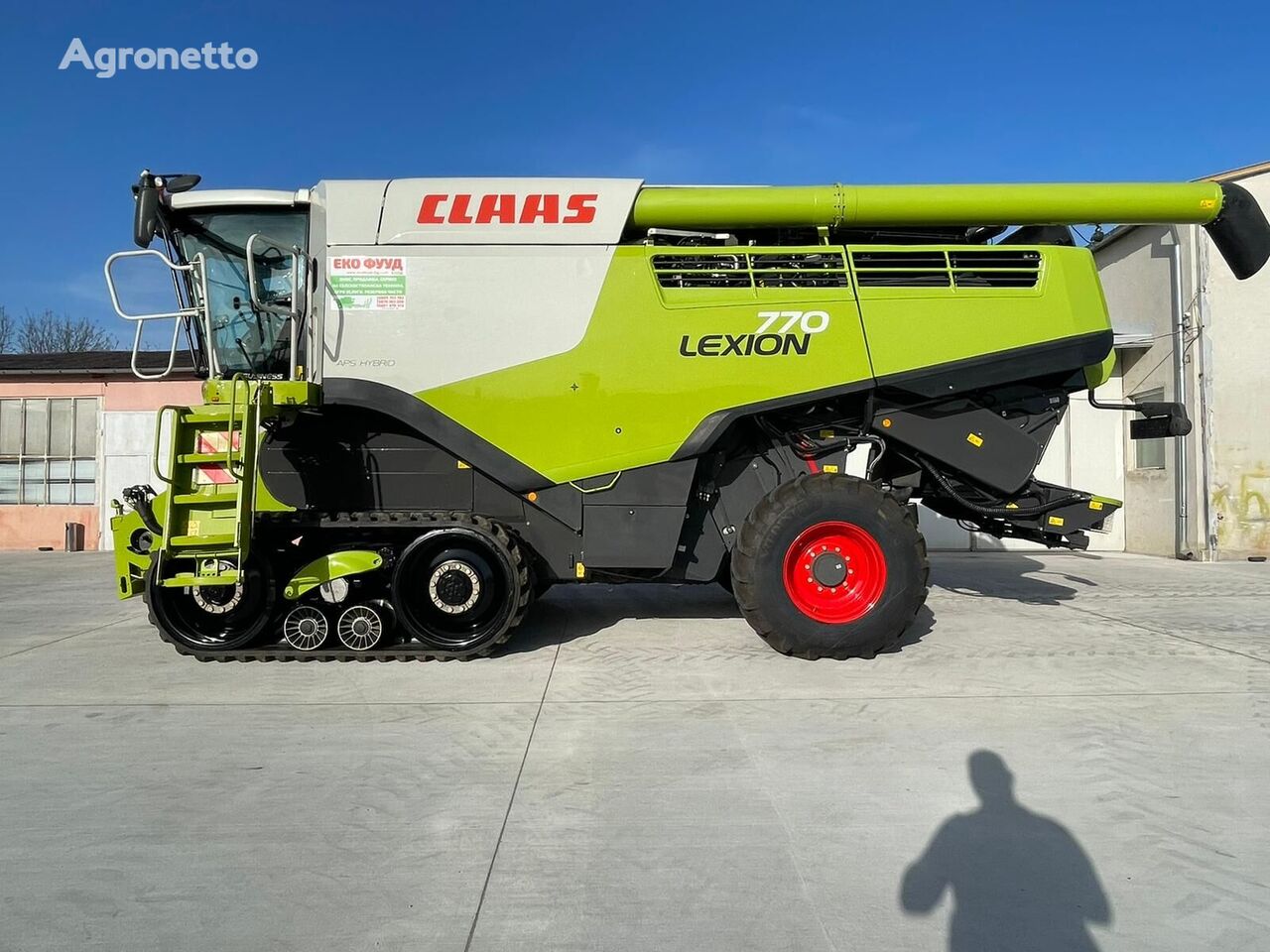 mietitrebbia per grano Claas Lexion 770 TT