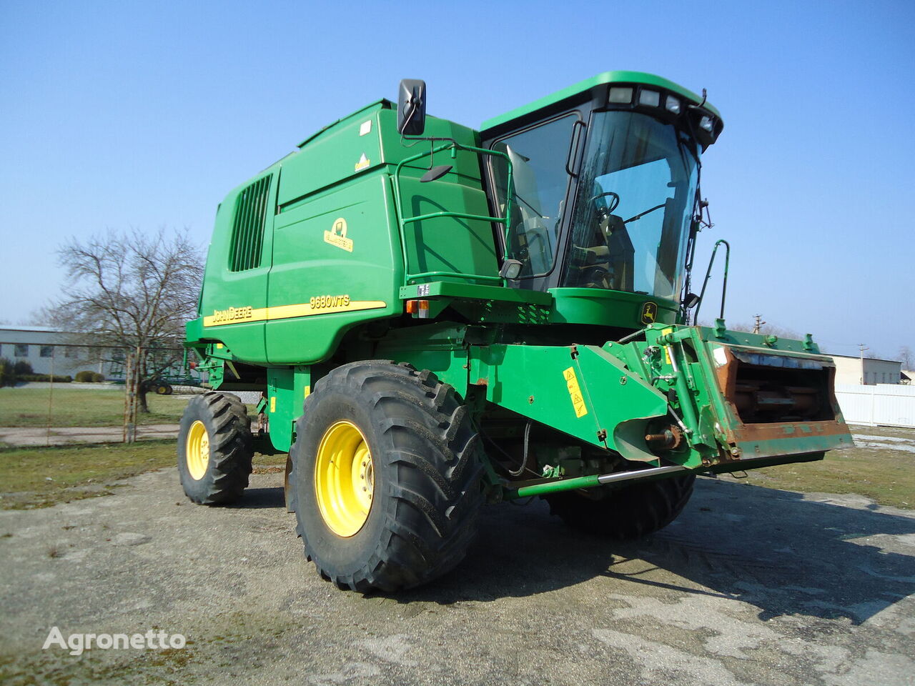 mietitrebbia per grano John Deere 9680 WTS