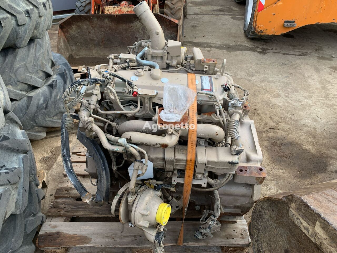 motore John Deere 4045HRT90 ENGINE per trattore gommato