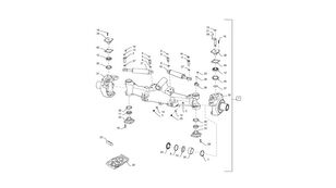 sospensione - altro ricambio Sworzeń 87725296 per trattore gommato New Holland T6090 T6070