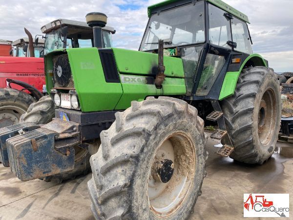 trattore gommato Deutz DX 6.50 per elementi