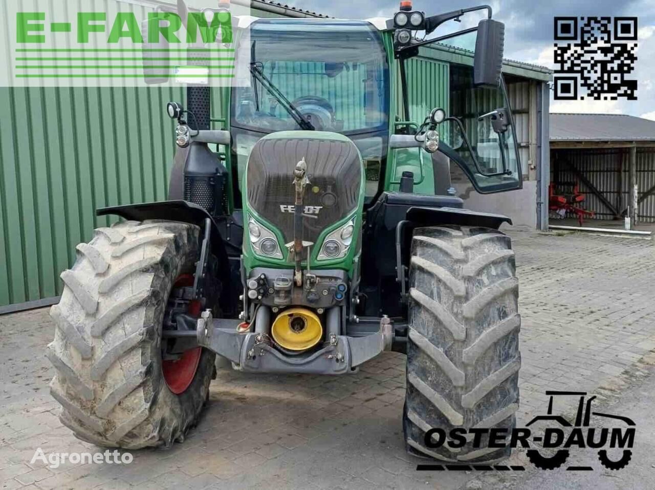 trattore gommato Fendt 722 vario profi